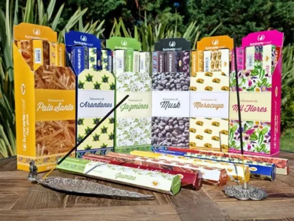 HEXAGONAL ILUMINARTE INDIA X 6 Cajita